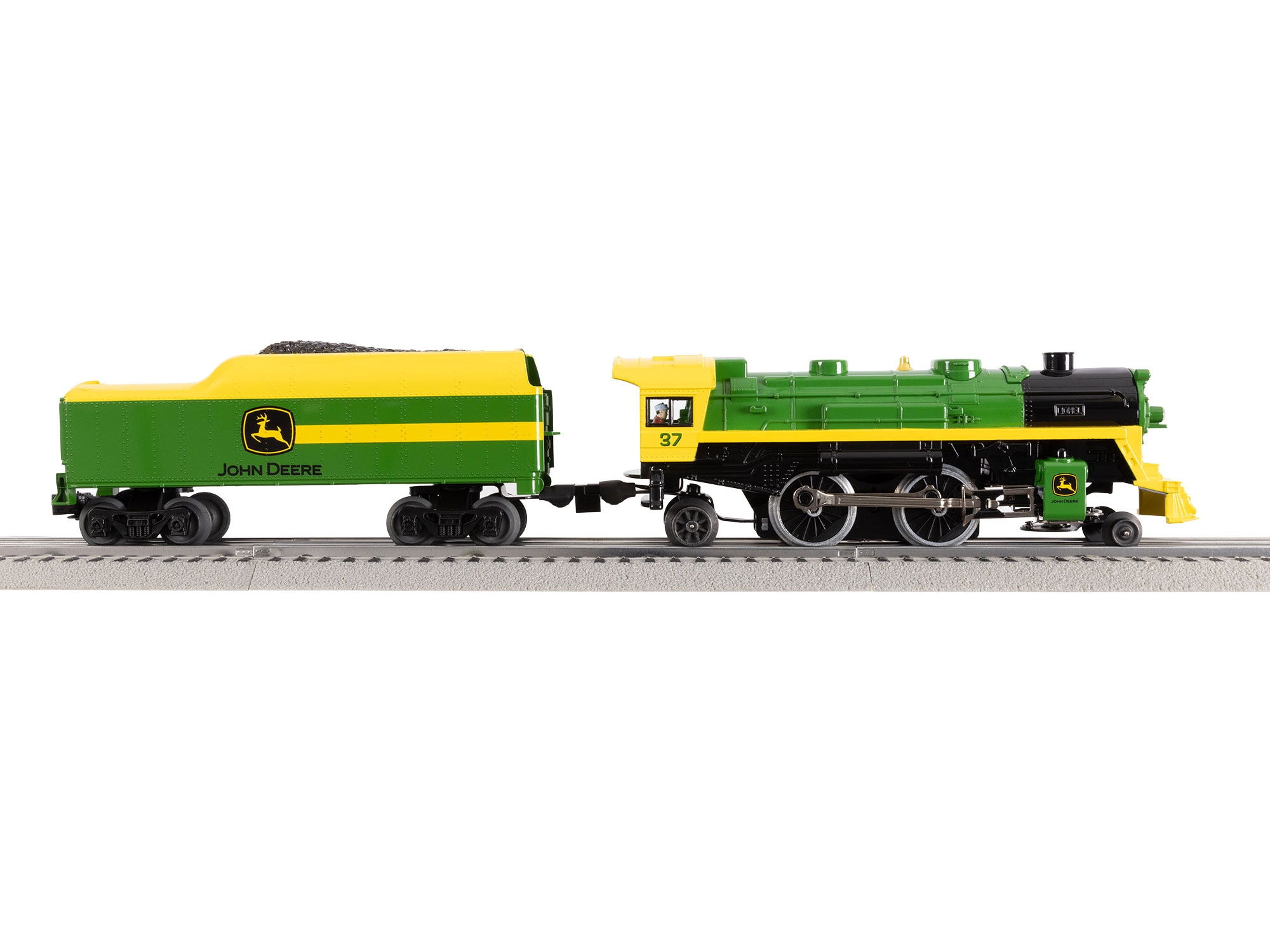 John Deere Steam Freight LionChief Set