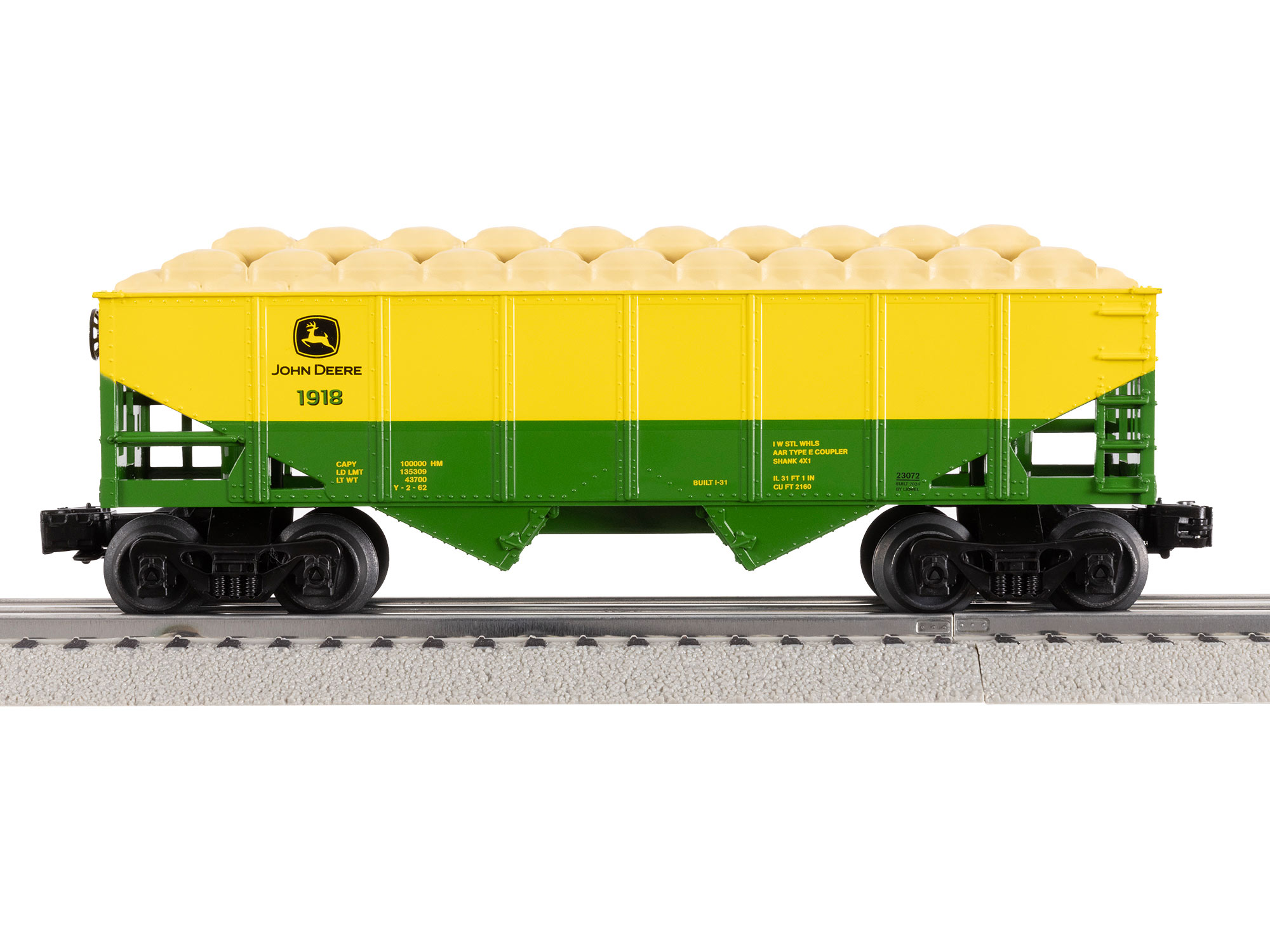 John Deere Steam Freight LionChief Set
