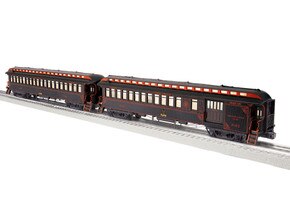 Halloween Wood Passenger Car 2-Pack B