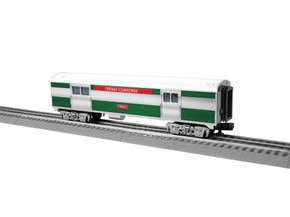 Christmas Baggage Car