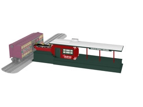 Sled-Ex Christmas Operating Freight Station