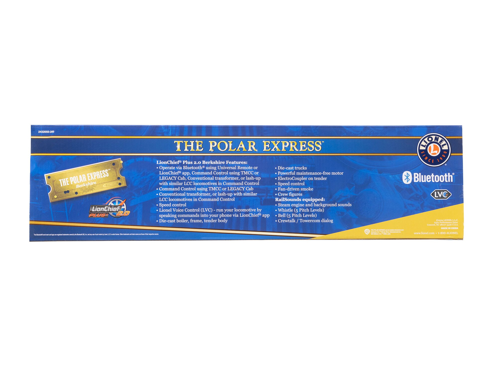 THE POLAR EXPRESS™ LionChief Plus 2.0 Berkshire #1225