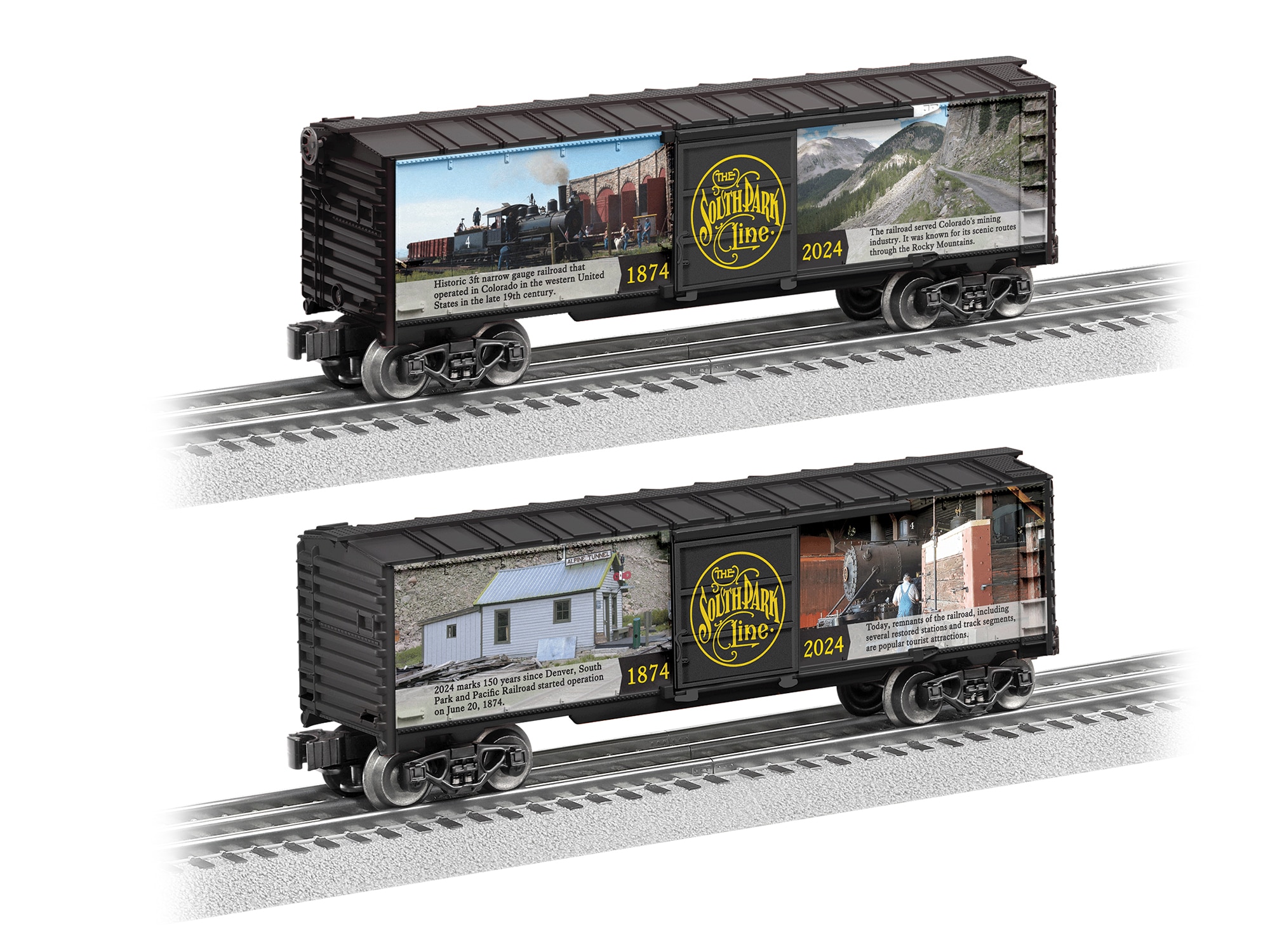 Denver, South Park and Pacific Railroad 150th Anniversary MUSA Boxcar