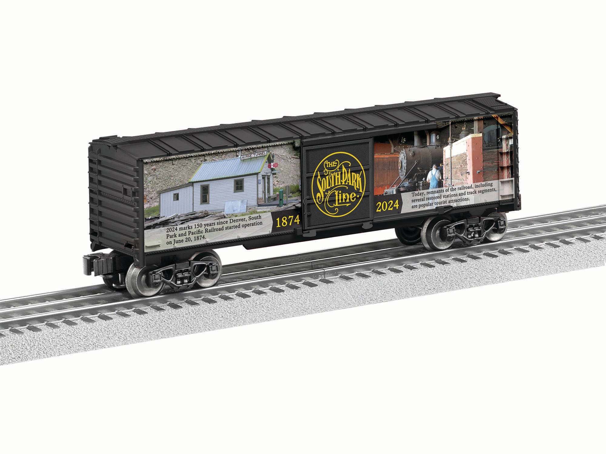 Denver, South Park and Pacific Railroad 150th Anniversary MUSA Boxcar
