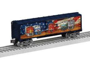 Angela Trotta Thomas Diesel Flag Boxcar
