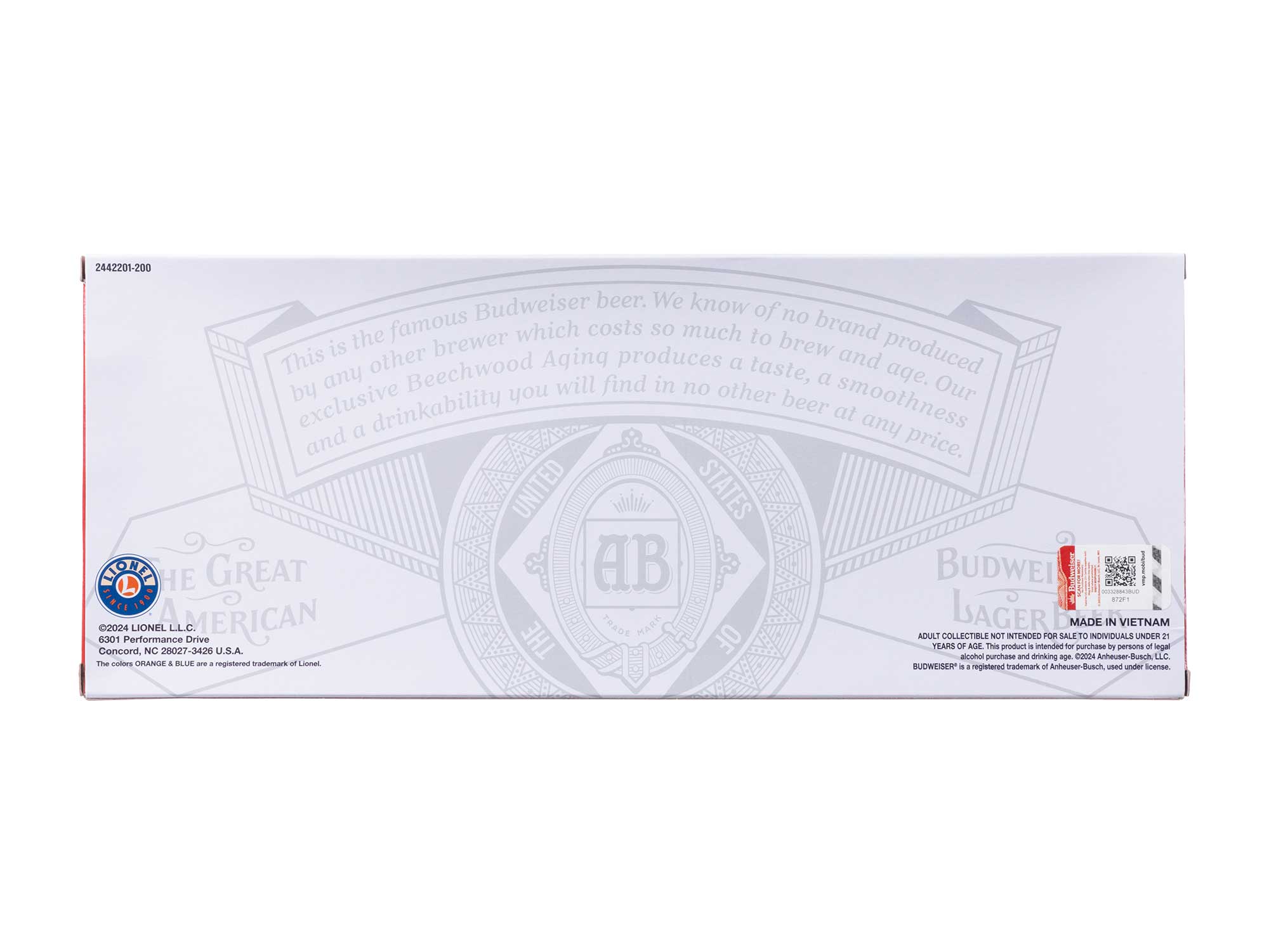 Budweiser Woodside Reefer #3601