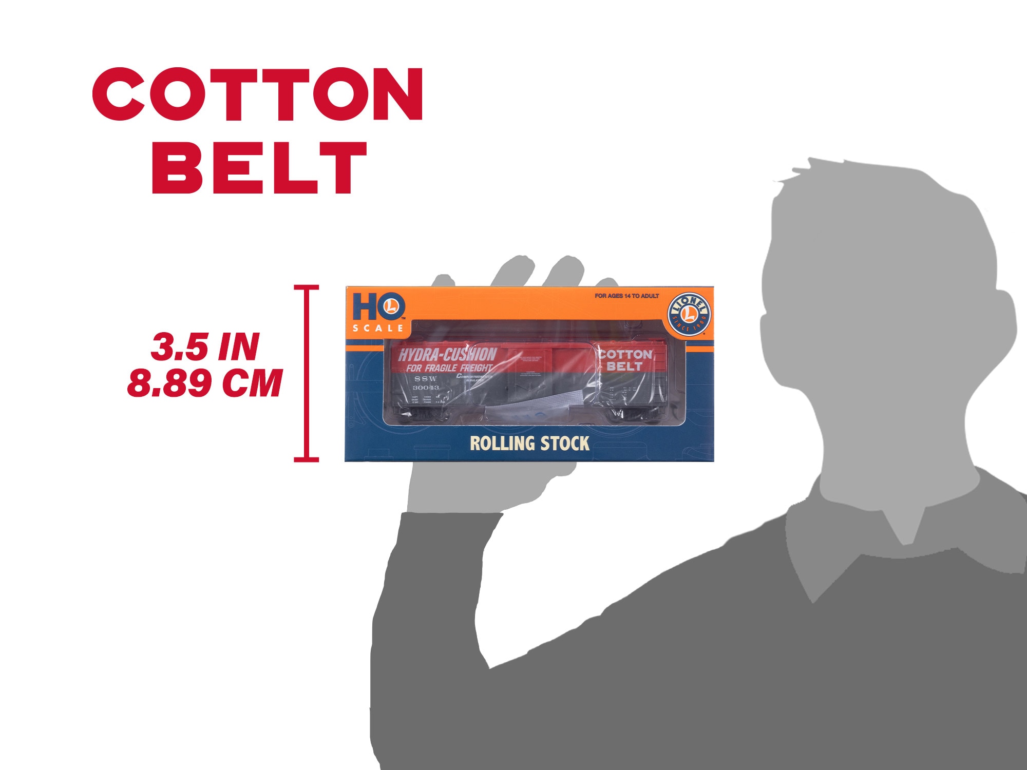Cotton Belt Boxcar #30043