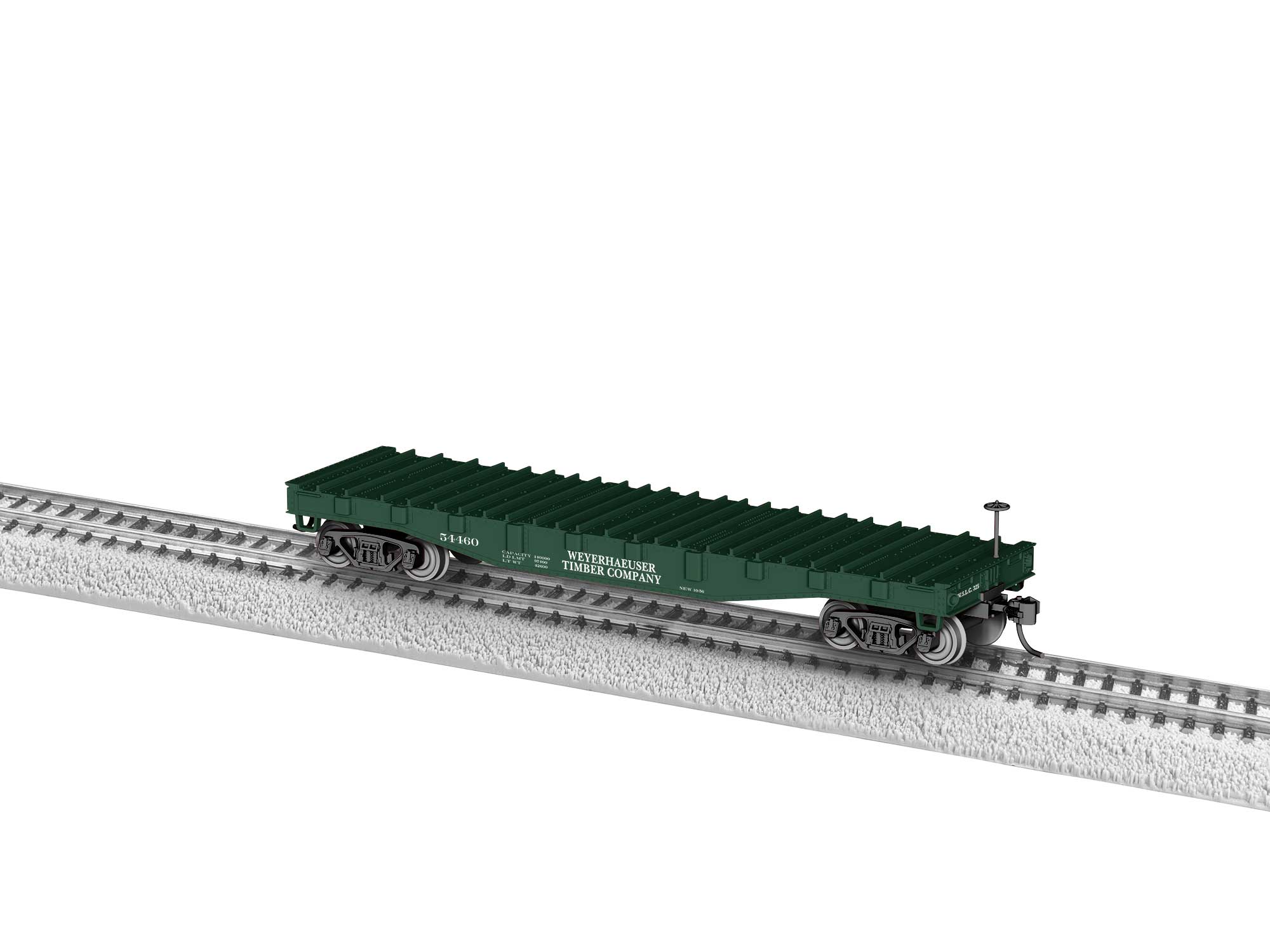 Weyerhauser Steel-deck Flatcar