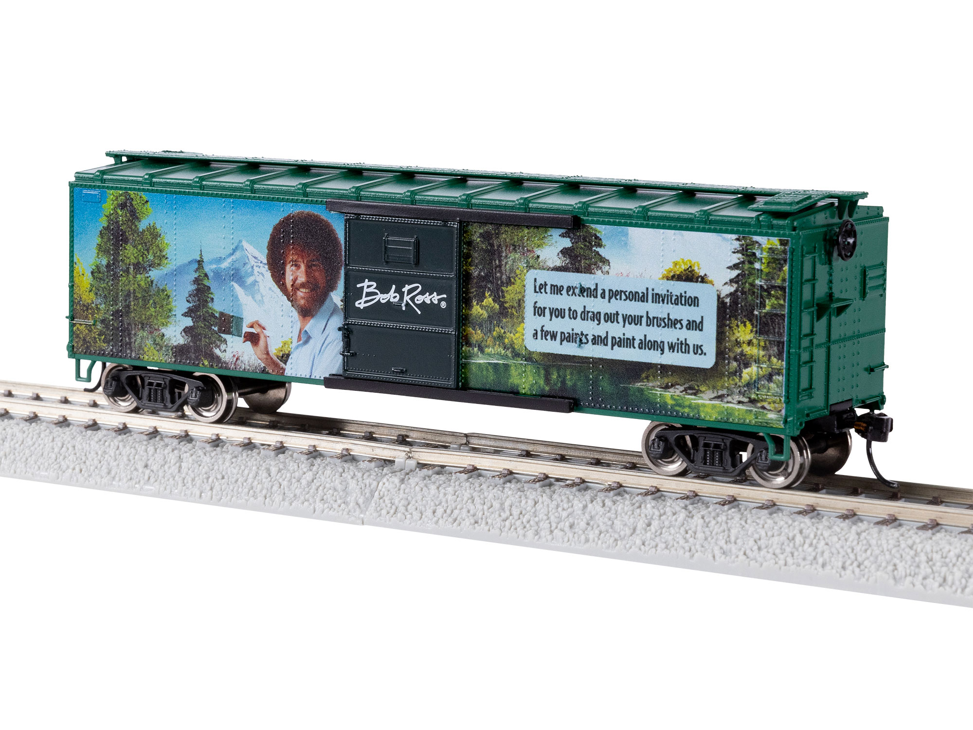 Bob Ross Boxcar