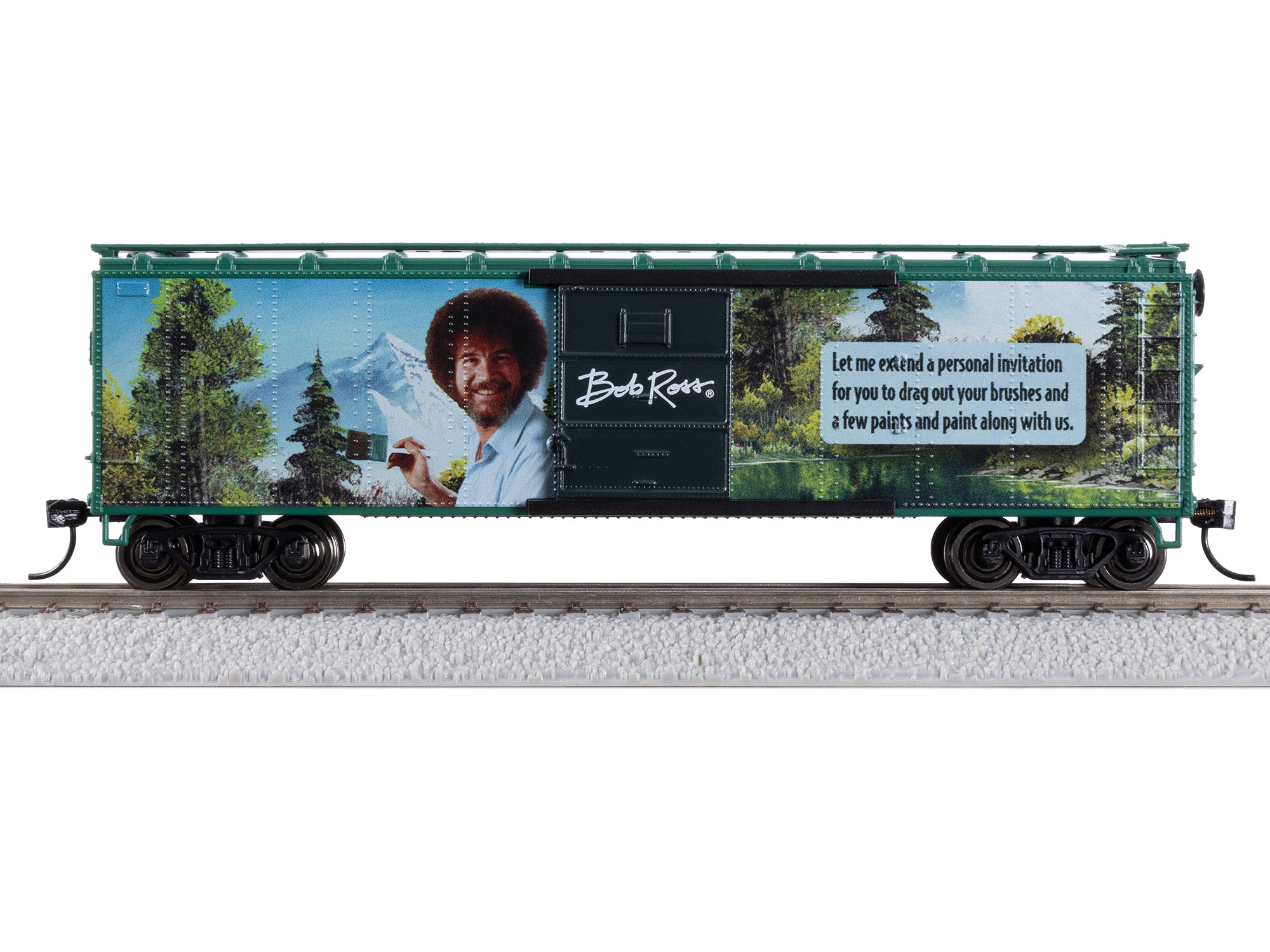 Bob Ross Boxcar