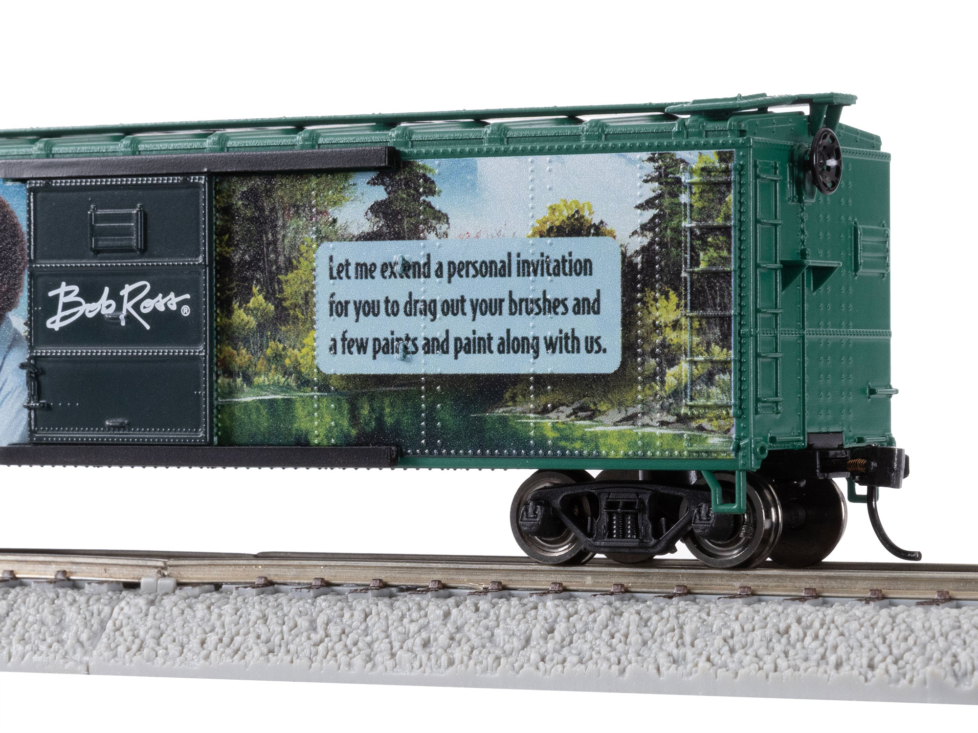 Bob Ross Boxcar