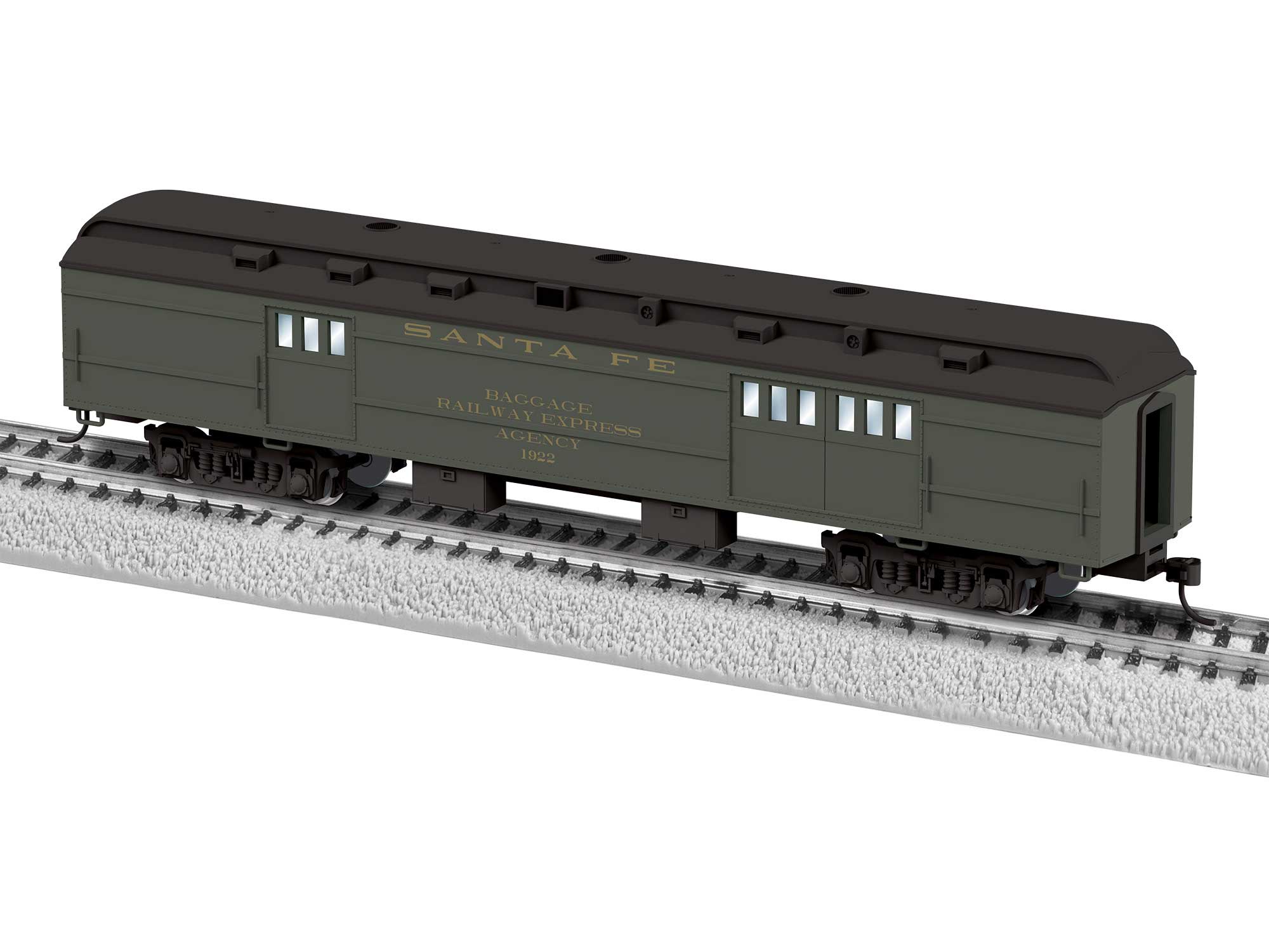 Santa Fe Baggage Car
