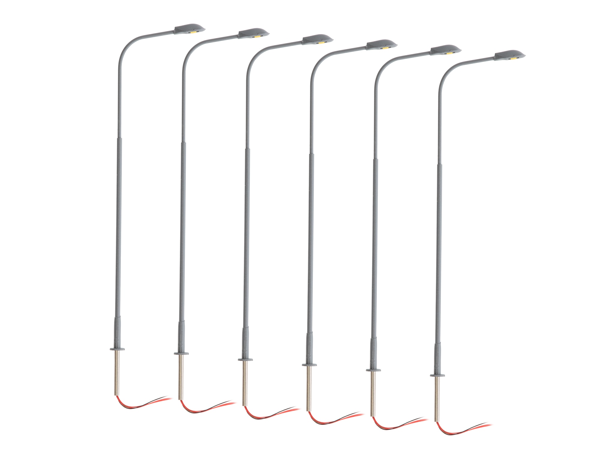 Single Arm Cobra Head - Gray 6-Pack