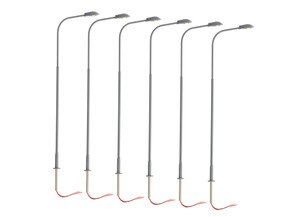 Single Arm Cobra Head - Gray 6-Pack