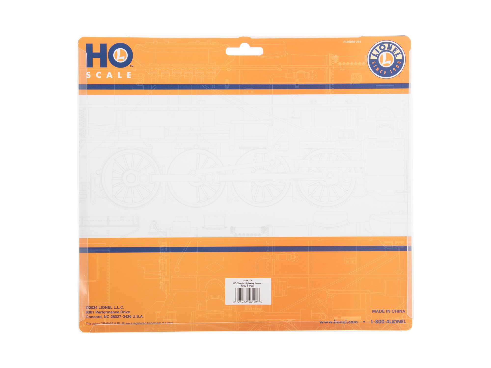 Single Highway Lamp - Gray 6-Pack