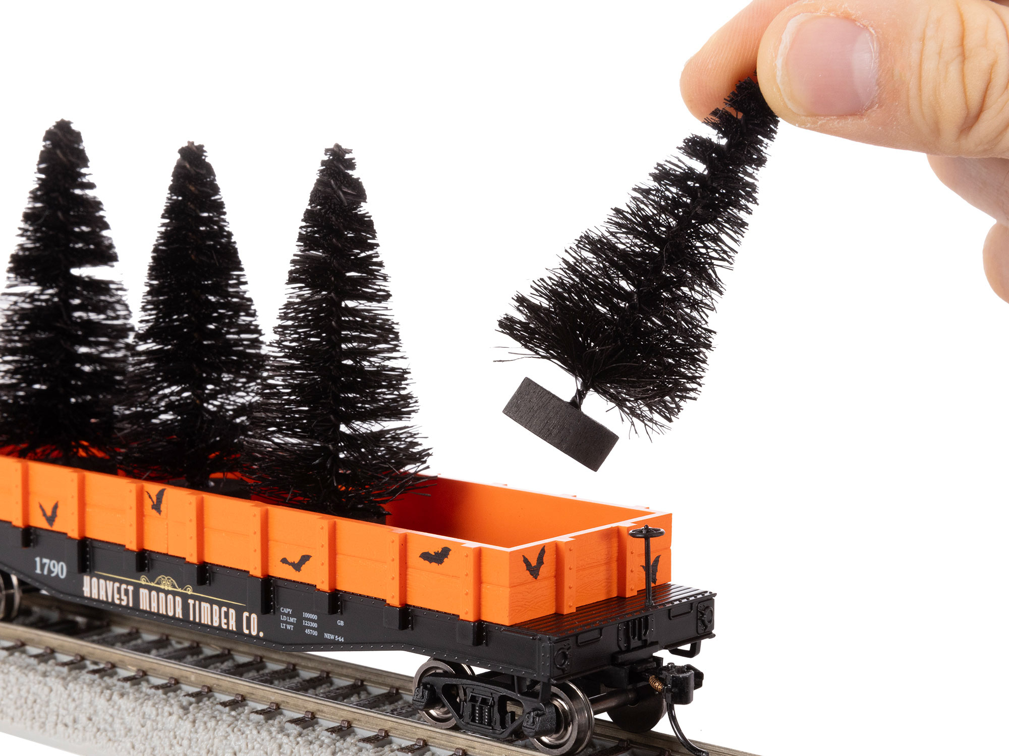 Transylvania Railroad Halloween Freight Set