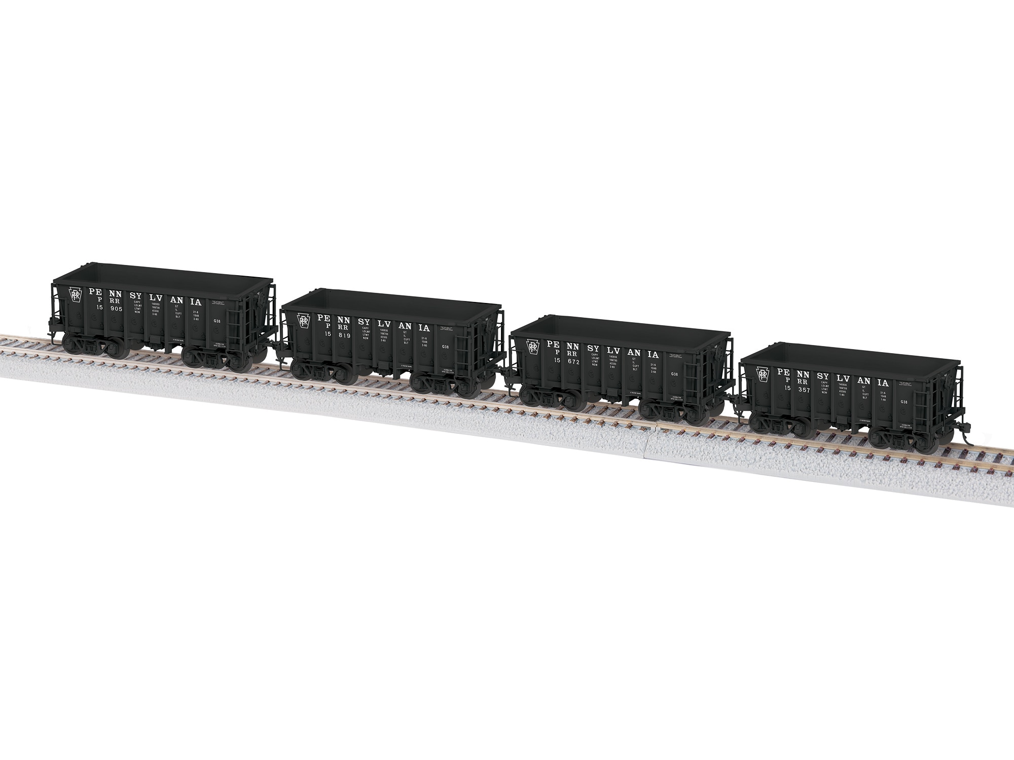 Pennsylvania G38 (as built) 4 pack 2 Nos. 15357, 15672, 15819, 15905