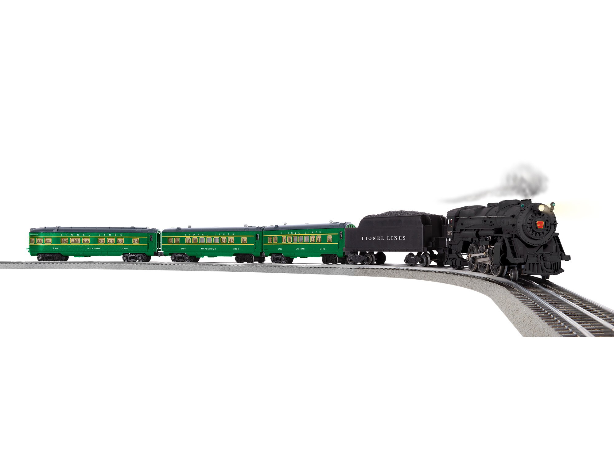 Lionel 125th Prairie 1430WS LionChief Passenger Set with Bluetooth 5.0