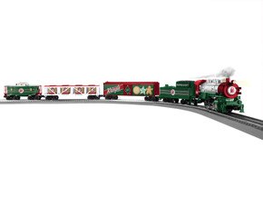Peppermint Railroad 0-8-0 Christmas Freight LionChief Set with Bluetooth 5.0