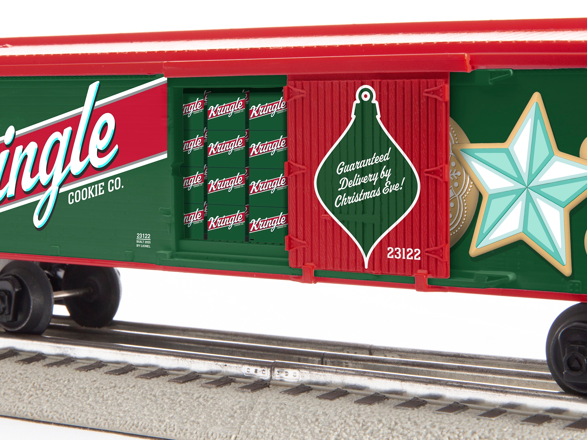Peppermint Railroad 0-8-0 Christmas Freight LionChief Set with Bluetooth 5.0