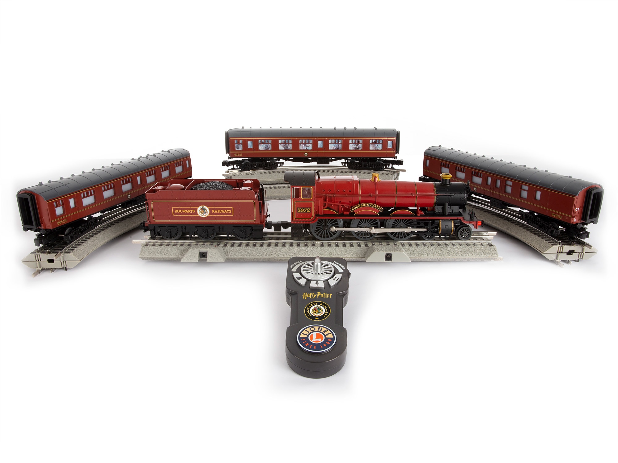 Hogwarts Express LionChief Set with Bluetooth 5.0 and Dementors Coach