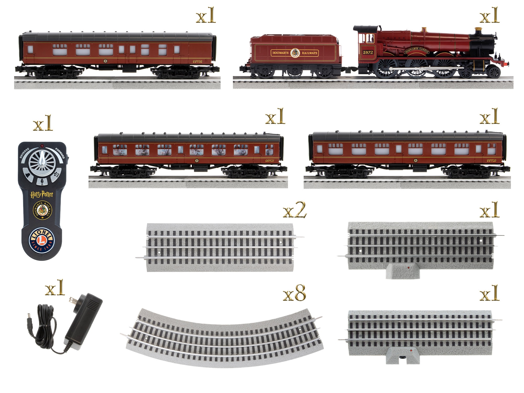 Hogwarts Express LionChief Set with Bluetooth 5.0 and Dementors Coach