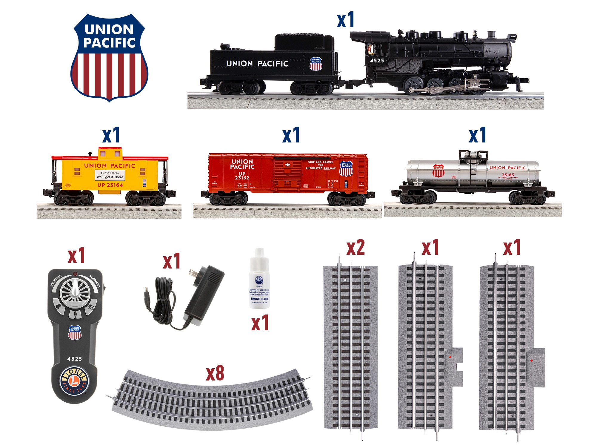 Union Pacific Flyer LionChief Set with Bluetooth 5.0
