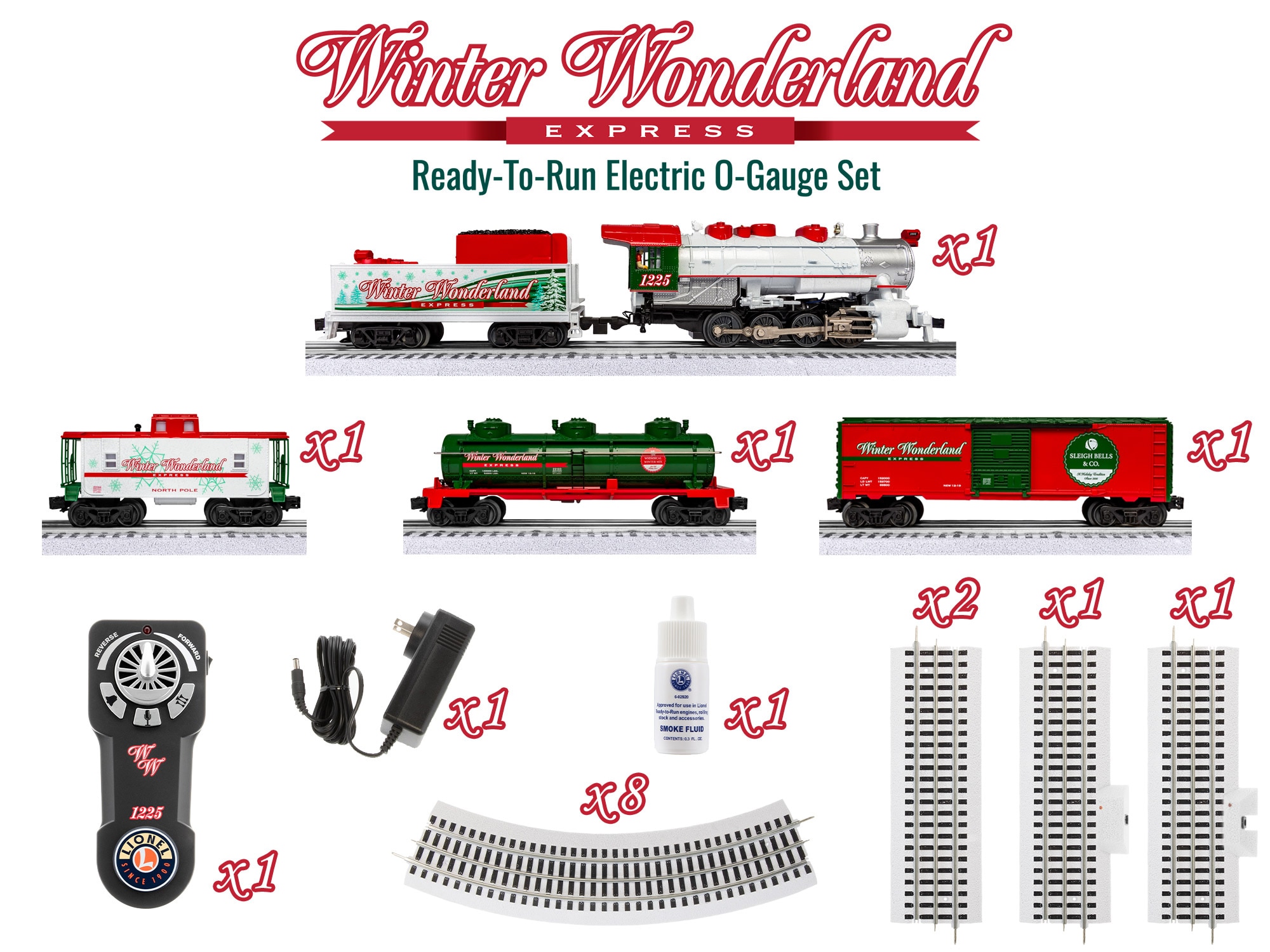 Winter Wonderland LionChief Set with Bluetooth 5.0