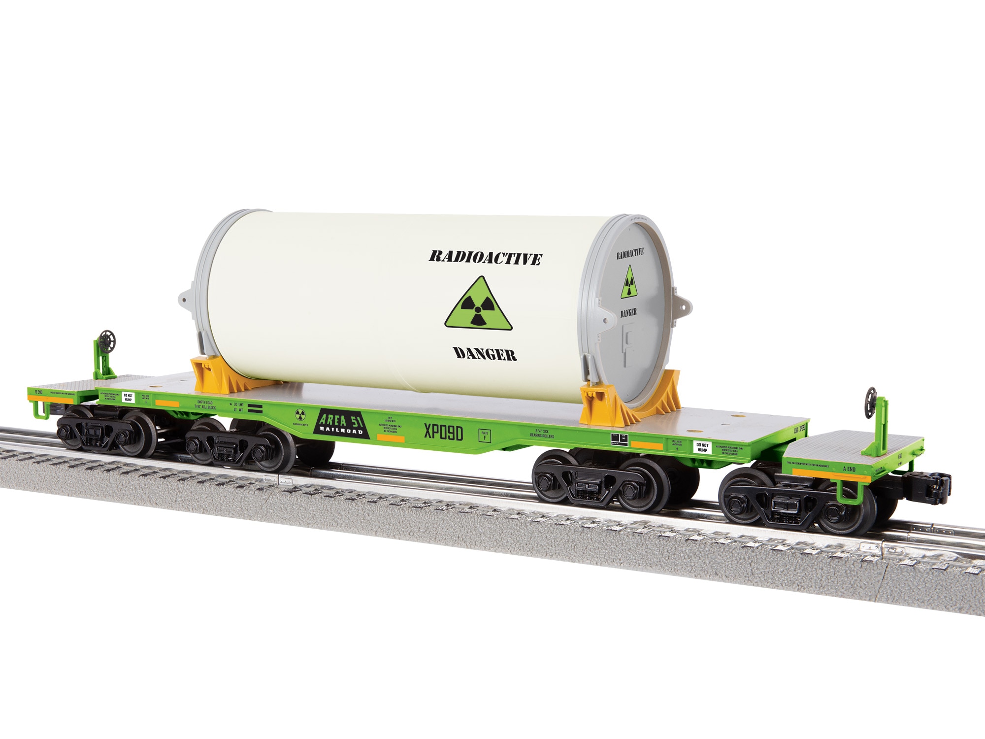 Area 51 Heavy Duty Flatcar #XP09D