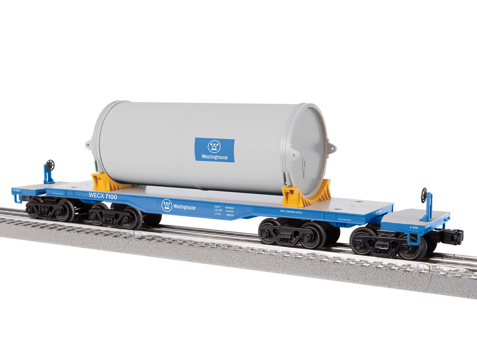 Westinghouse Heavy Duty Flatcar #7100