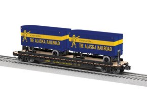 Alaska TOFC #12706 w/2 trailers