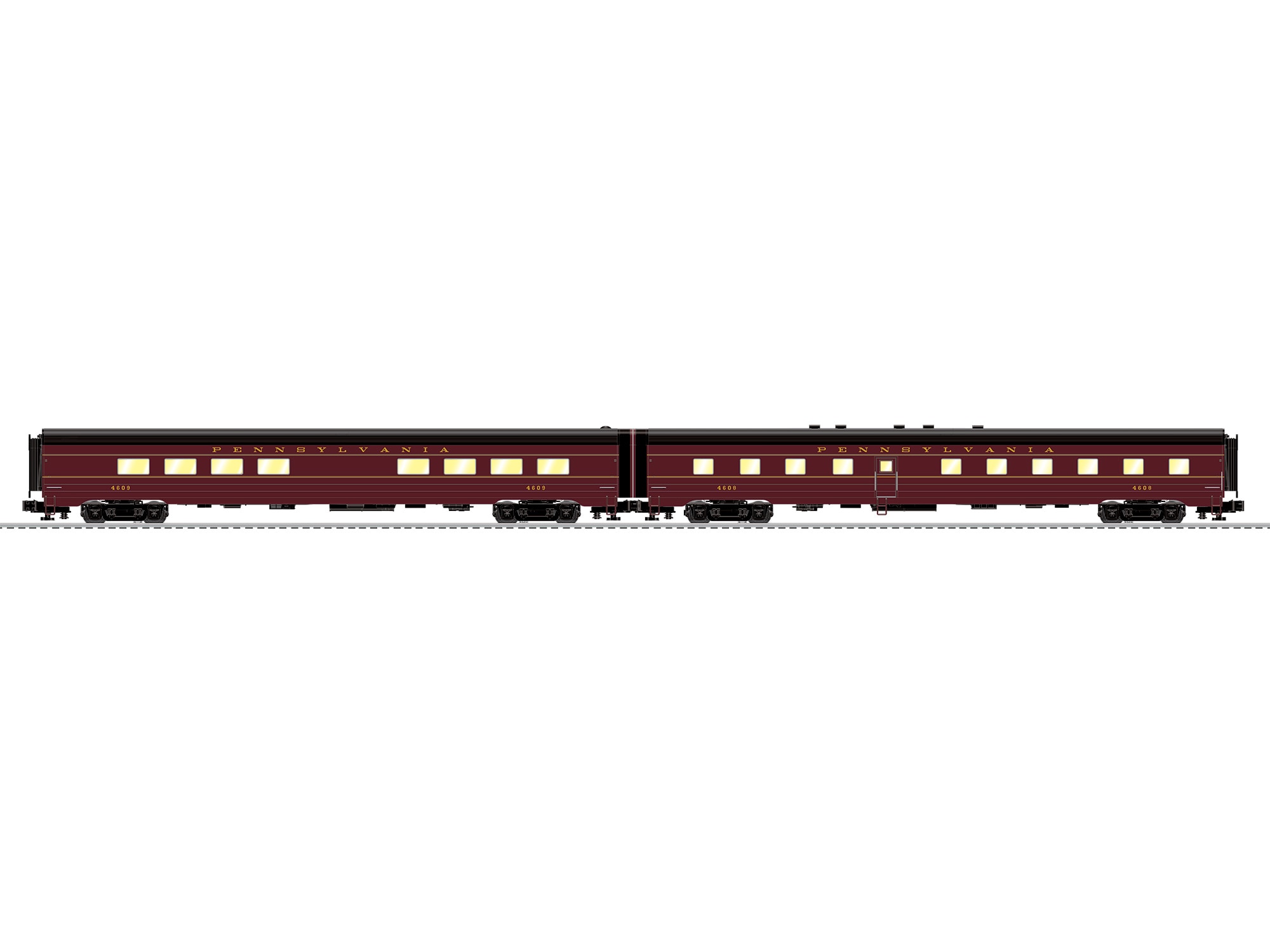 Pennsylvania Spirit of St. Louis 21" 2-unit SS Diner