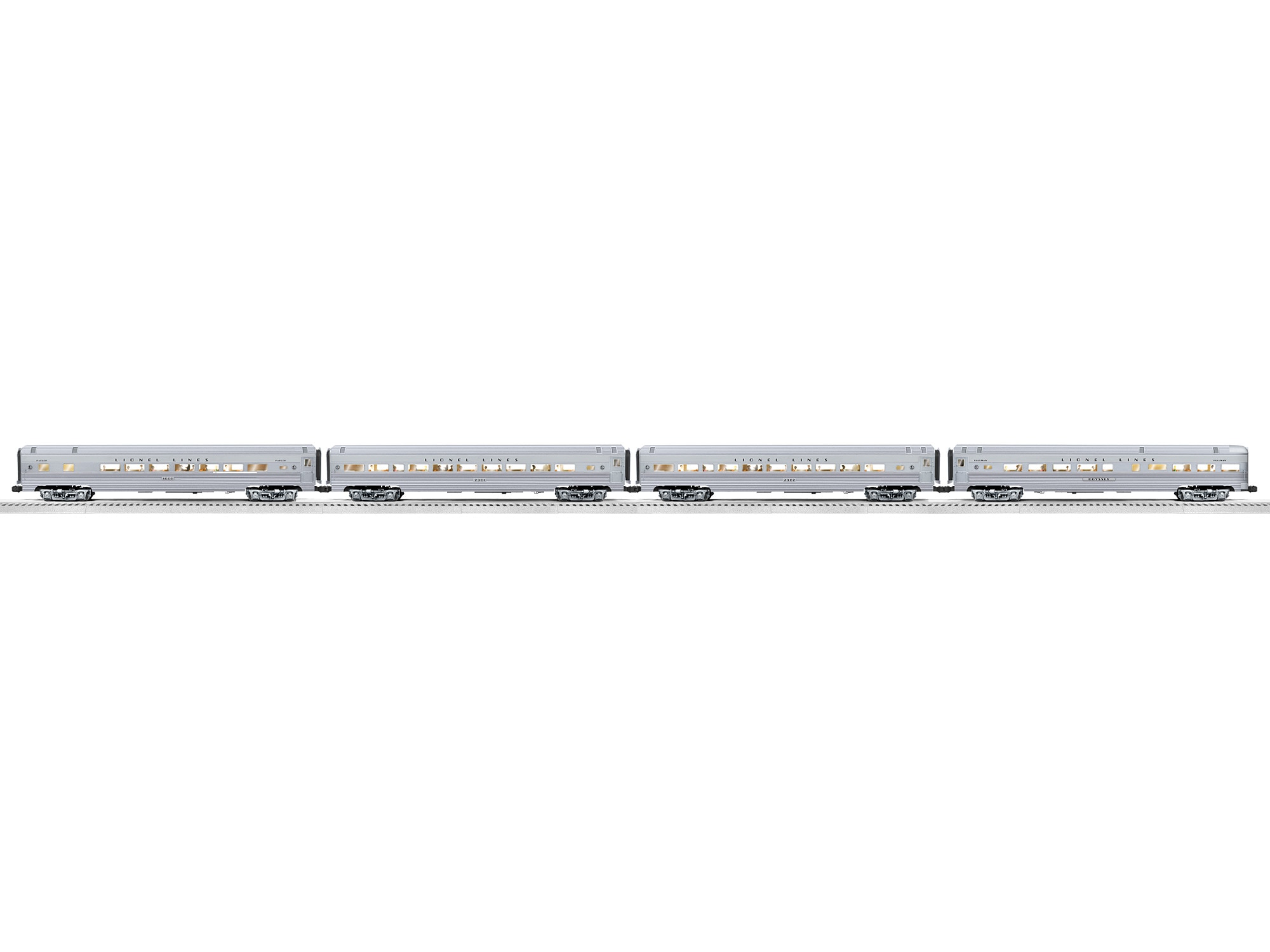 Lionel Lines 18" Aluminum 4 Pack