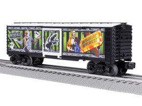 Beetlejuice lighted boxcar