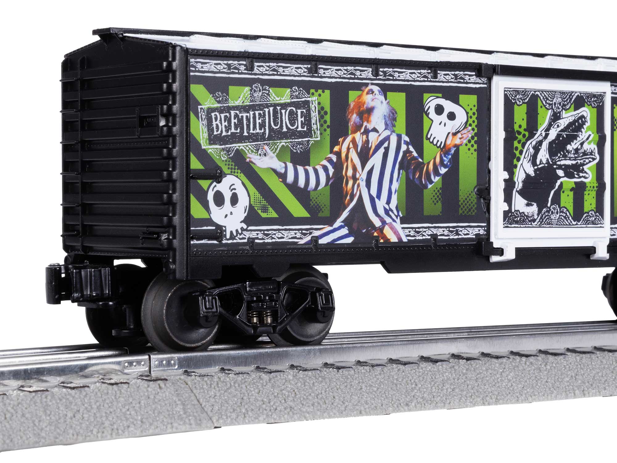 Beetlejuice lighted boxcar