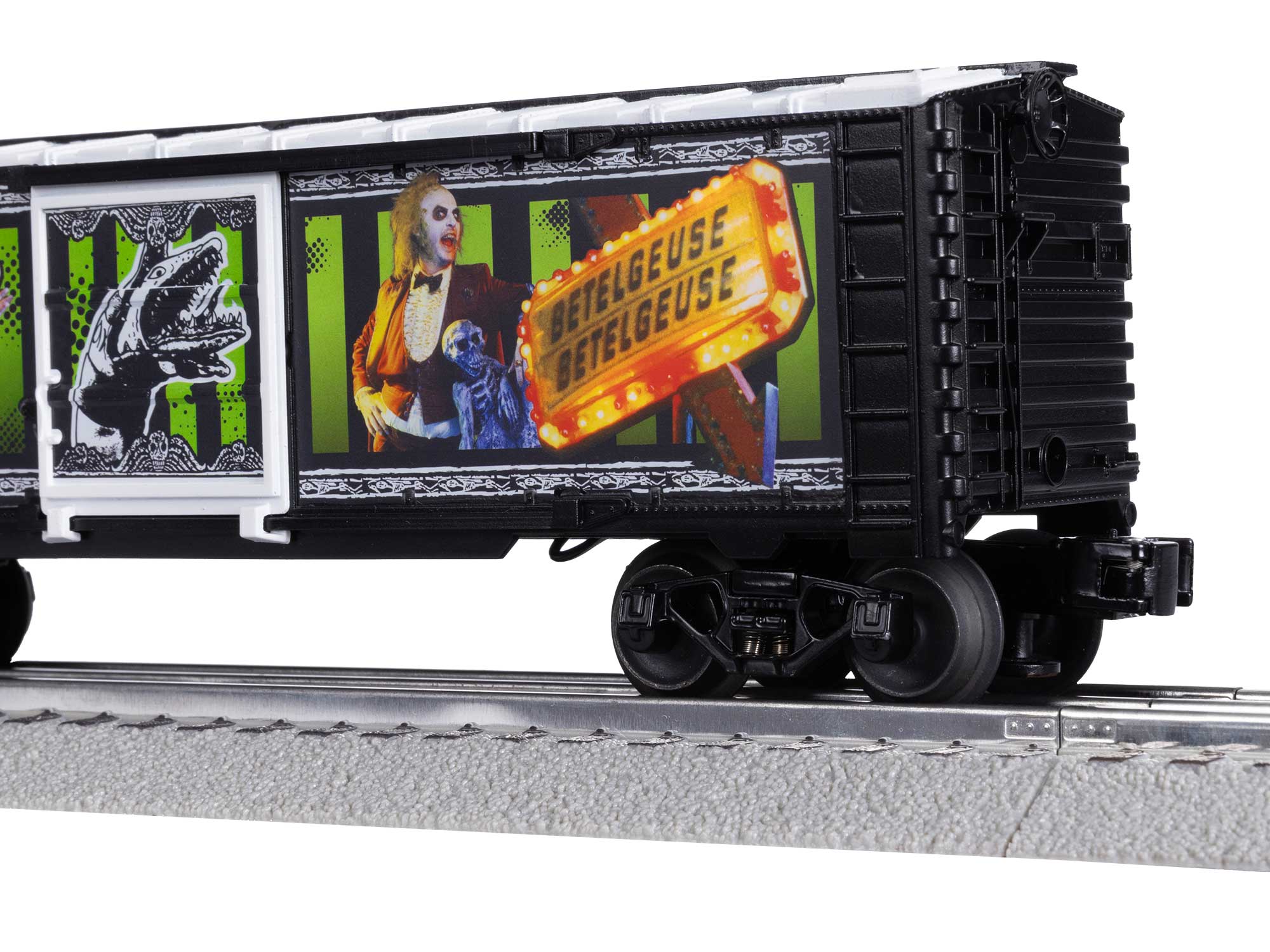 Beetlejuice lighted boxcar