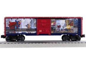 Thomas Kinkade Studios - DC Superman Protector Of Metropolis Boxcar