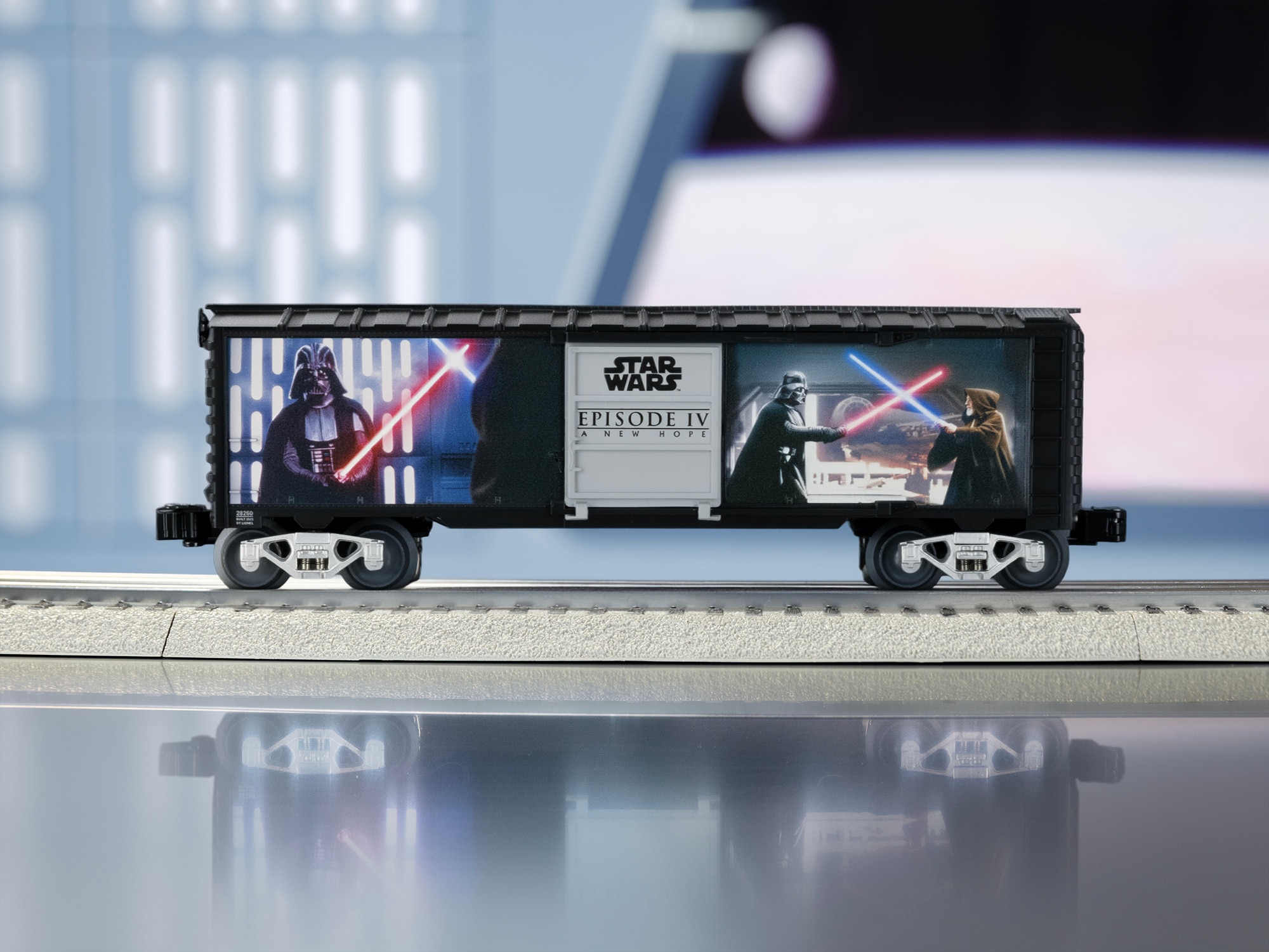 STAR WARS™ Lightsaber Series Illuminated Boxcar - Darth Vader v. Obi-Wan Kenobi