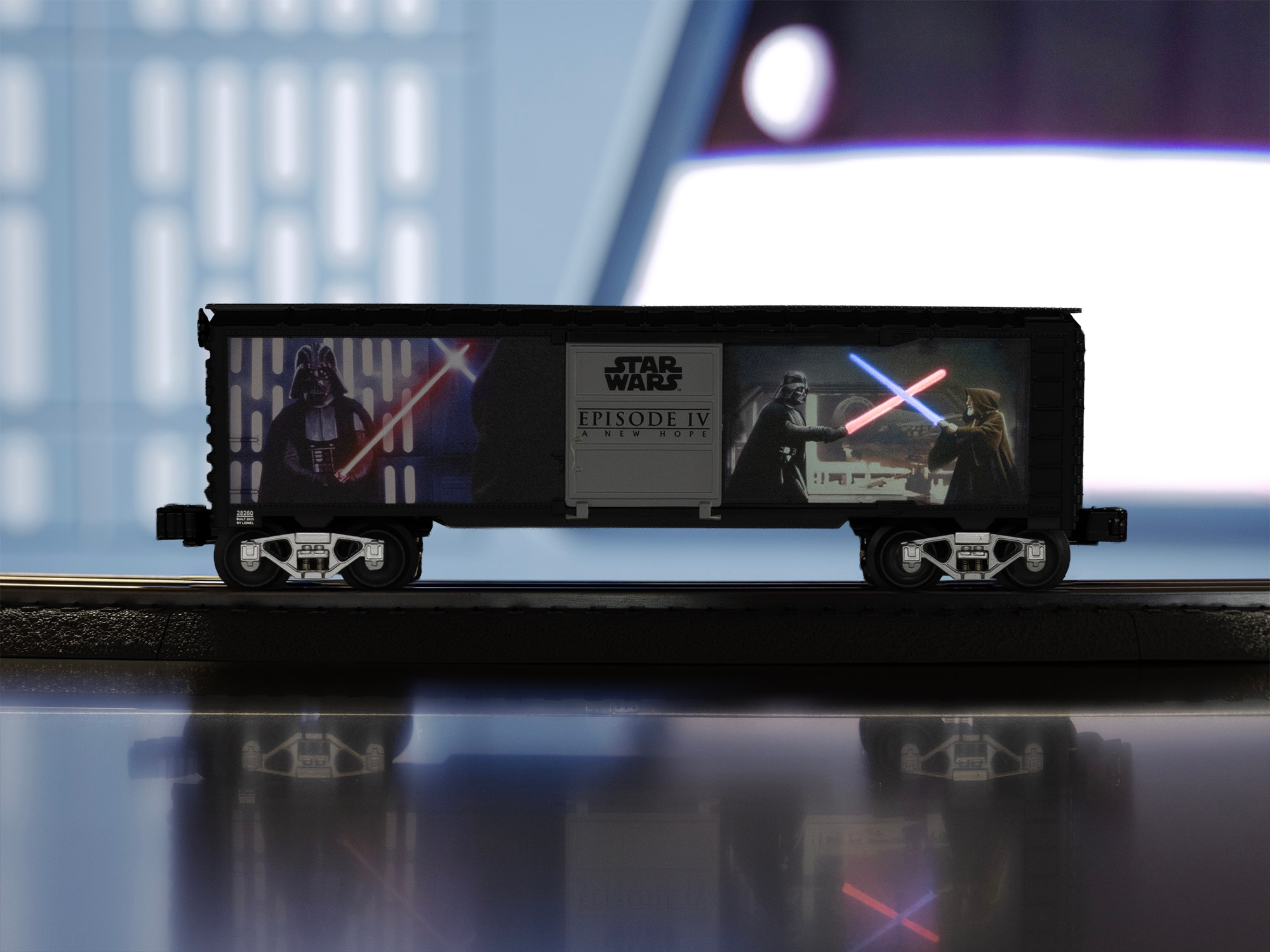 STAR WARS™ Lightsaber Series Illuminated Boxcar - Darth Vader v. Obi-Wan Kenobi