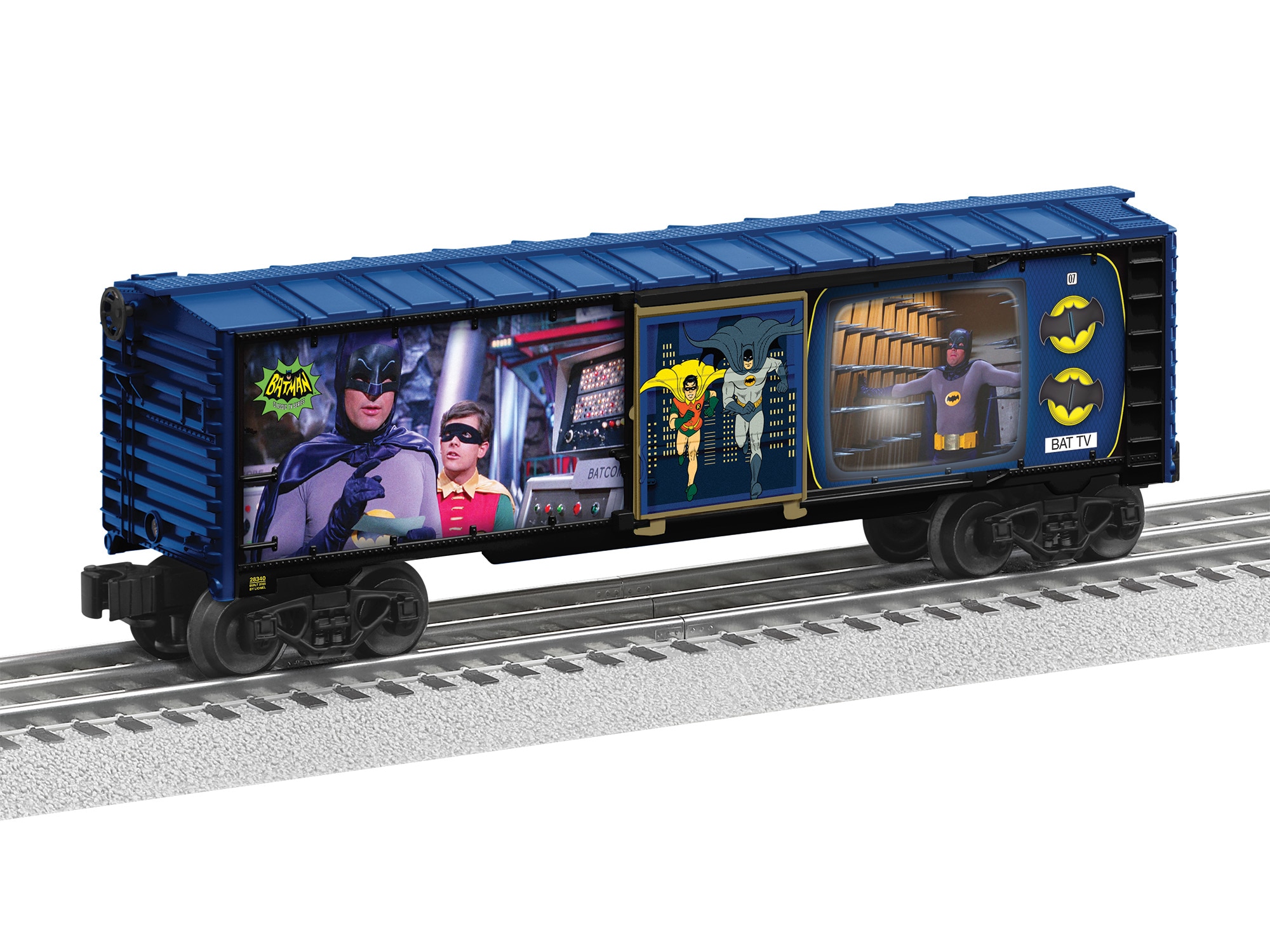 Batman Illuminated Classic TV Boxcar