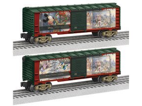 Thomas Kinkade - Disney Mickey's Victorian Christmas Boxcar