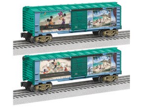 Thomas Kinkade - Disney Mickey and Minnie In Florida Boxcar