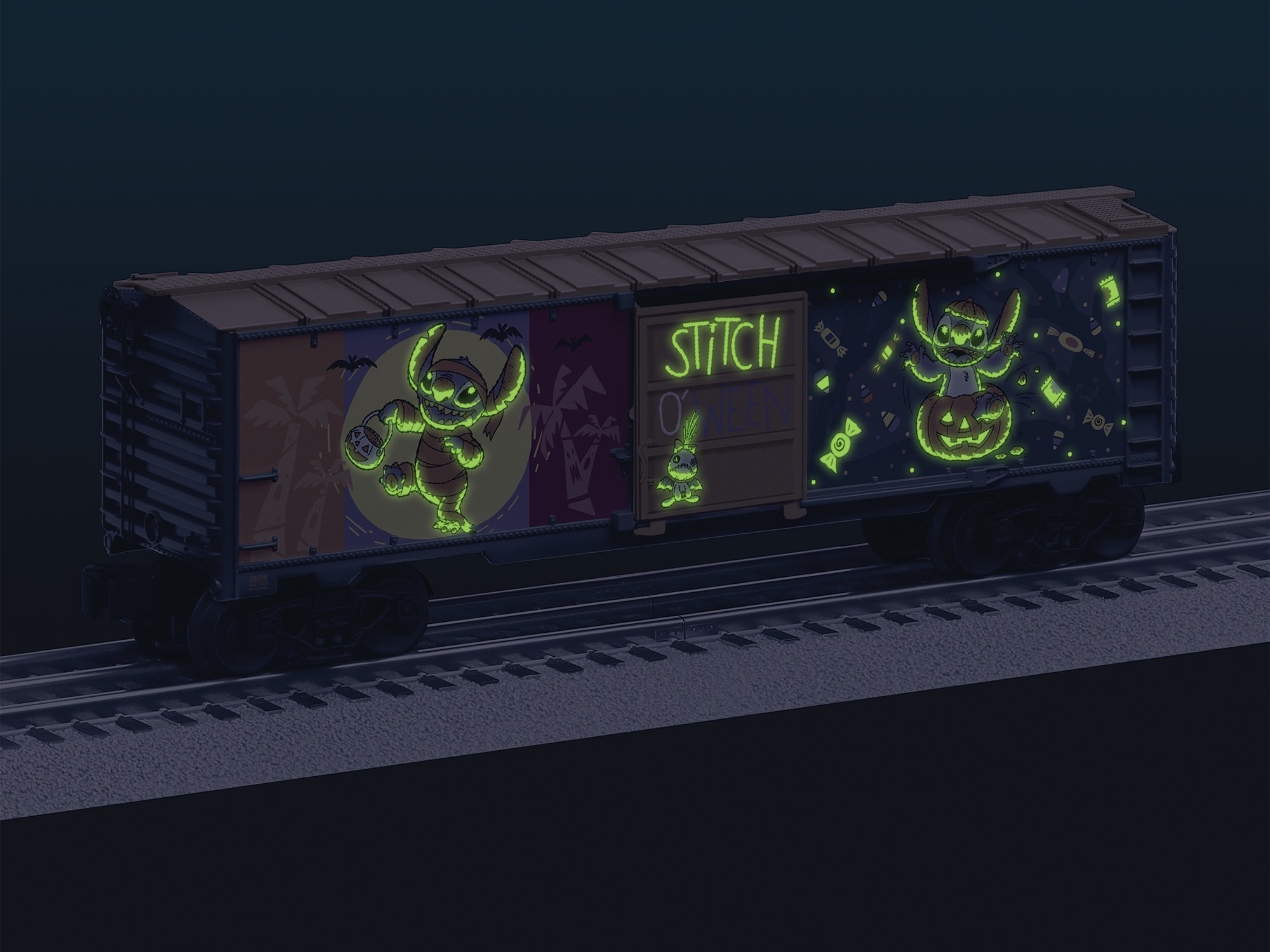 Disney Stitch Halloween Boxcar