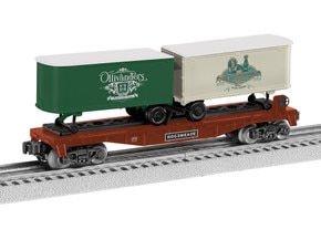 Harry Potter Hogsmeade Flatcar with Piggyback Trailer