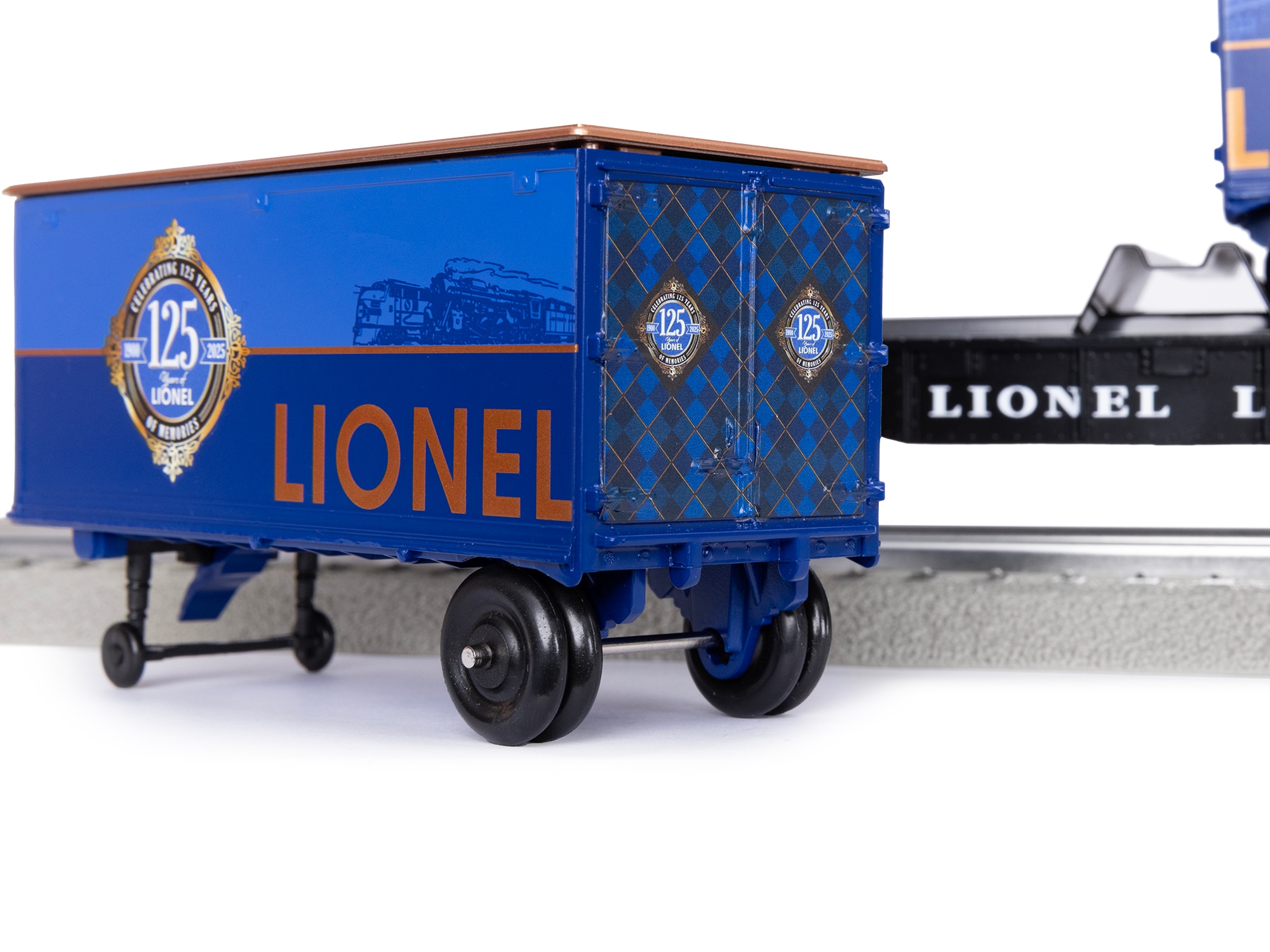Lionel 125th Flatcar with Piggyback Trailers