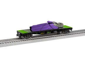 Take me to your Leader Alien FlatCar