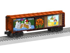 PEANUTS "It's The Great Pumpkin Charlie Brown" Illuminated TV Boxcar