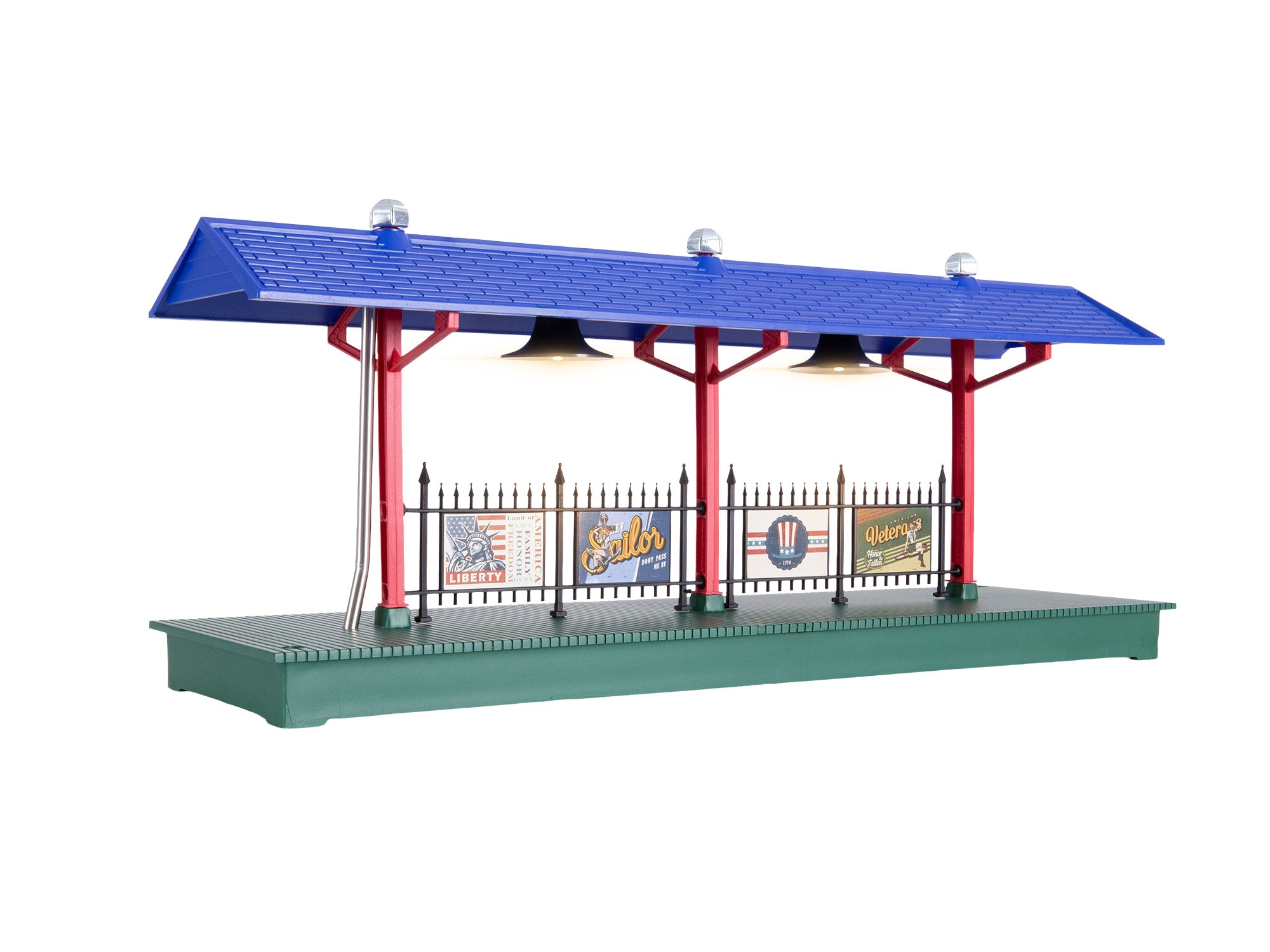 America/WWII Lighted Station Platform