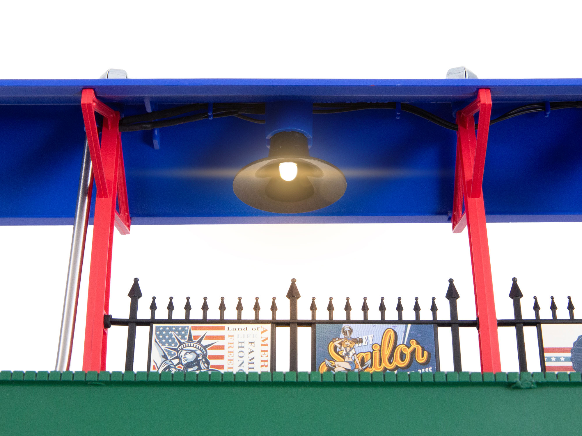 America/WWII Lighted Station Platform