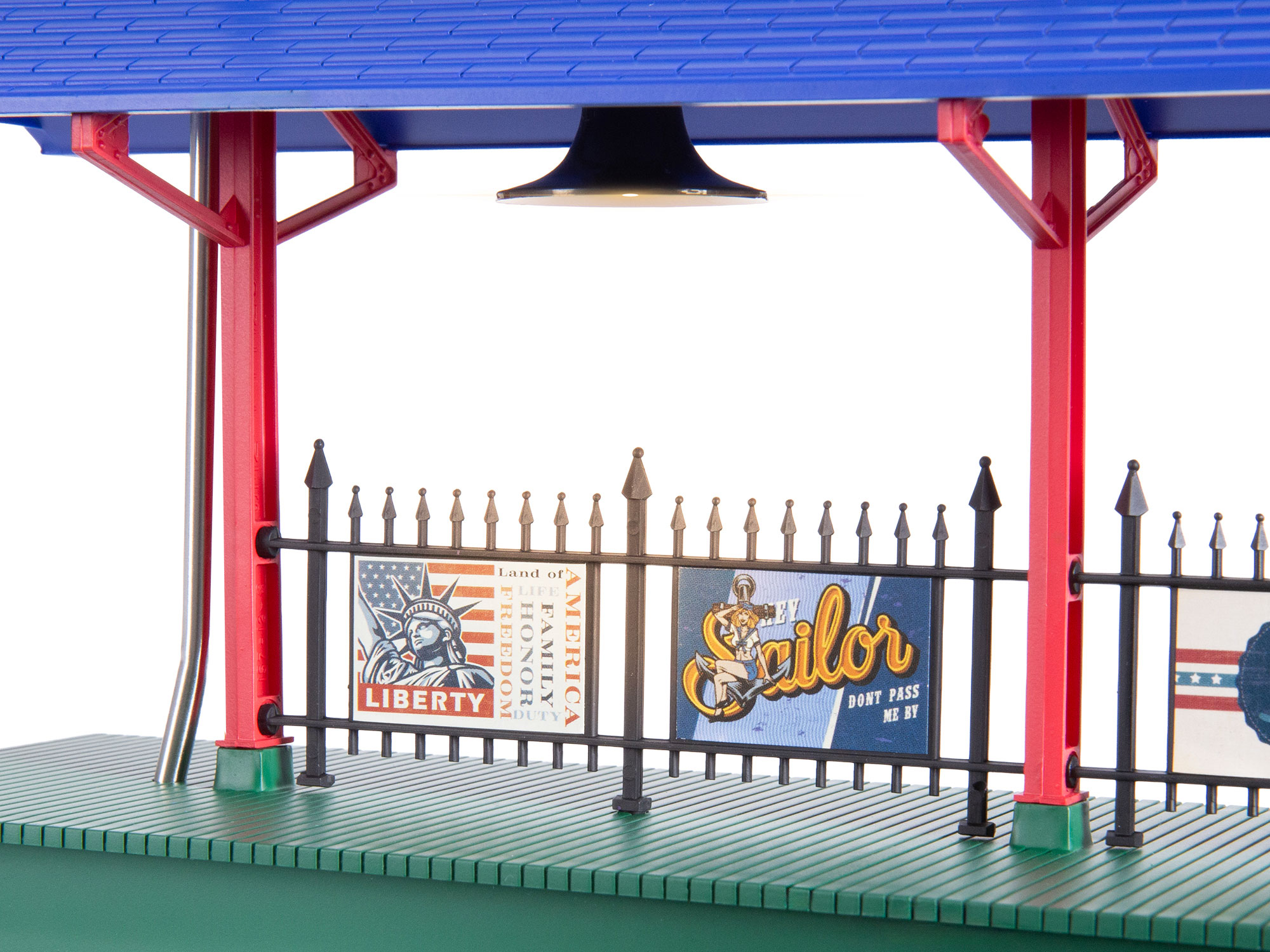 America/WWII Lighted Station Platform